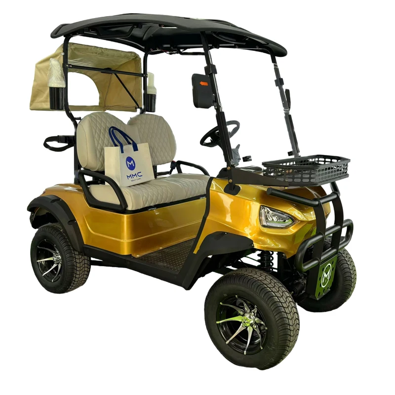 Low Price High-power High-torque 4000/5000/7000W 2 4 6 Seats Gasoline Electric Golf Cart Solar Panel Electric Golf Cart