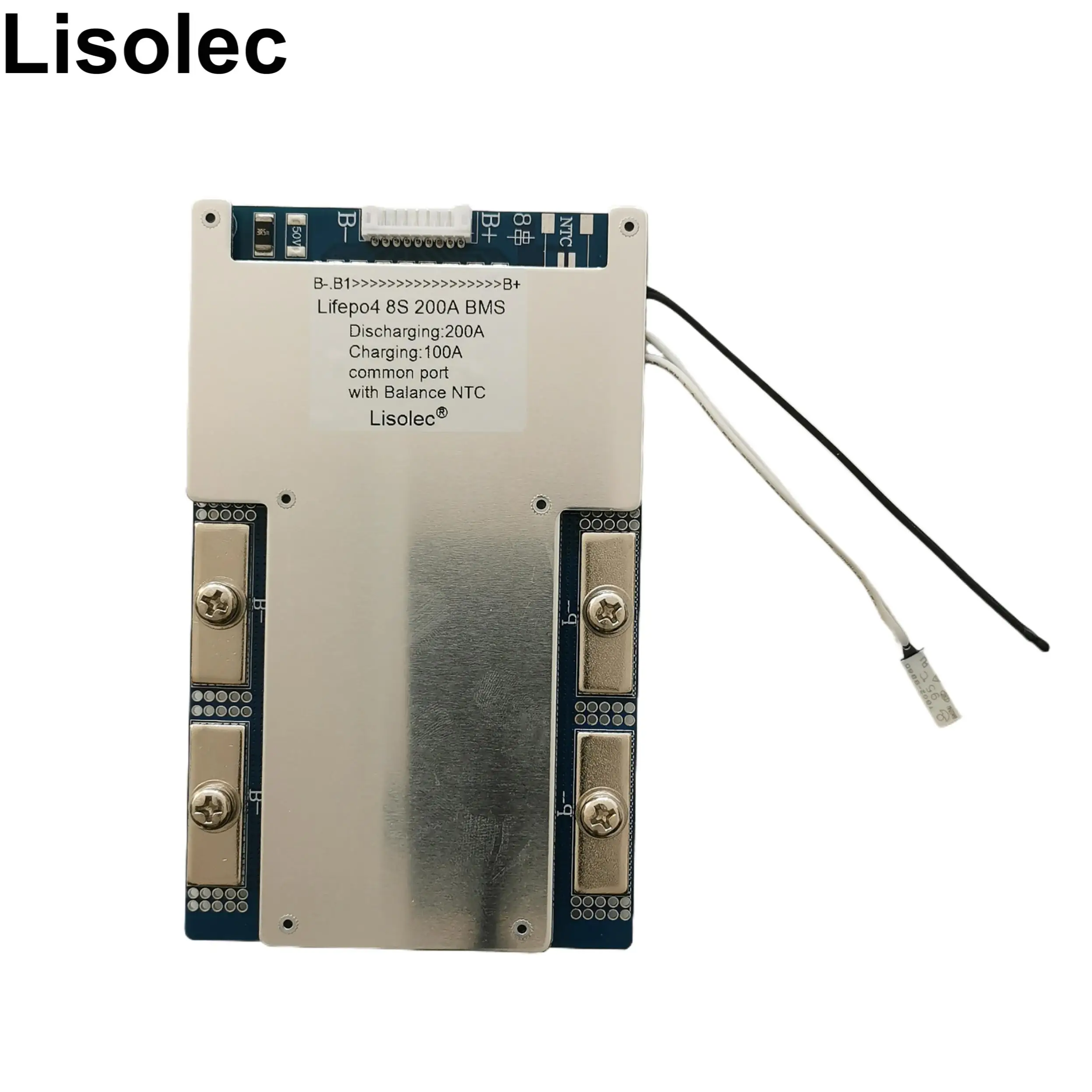 ECUALIZADOR DE Placa de protección de descarga de carga equilibrada BMS 6S 7S 8S con puerto común NTC para paquete de batería de litio de 24V 18650 e-bike