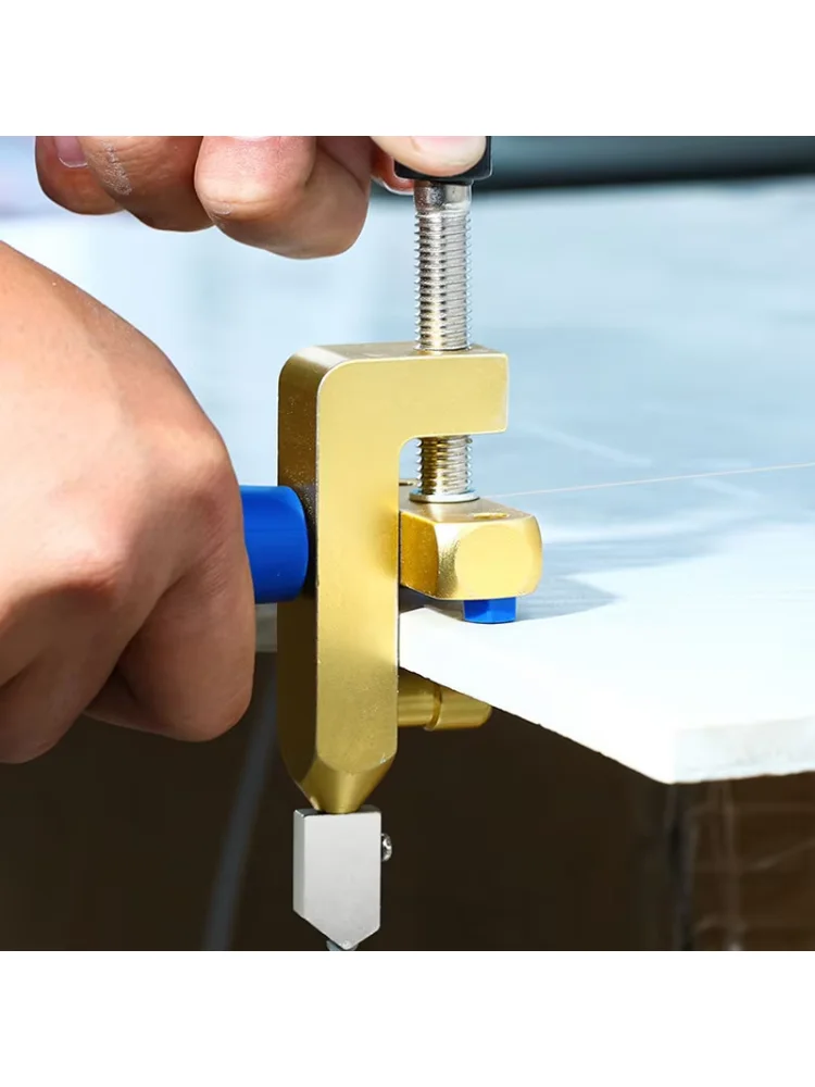 2 in 1 Glass Ceramic Tile Cutter with Wheel Diamond Roller Cutter Cutting Machine Opener Breaker Tools Accessories