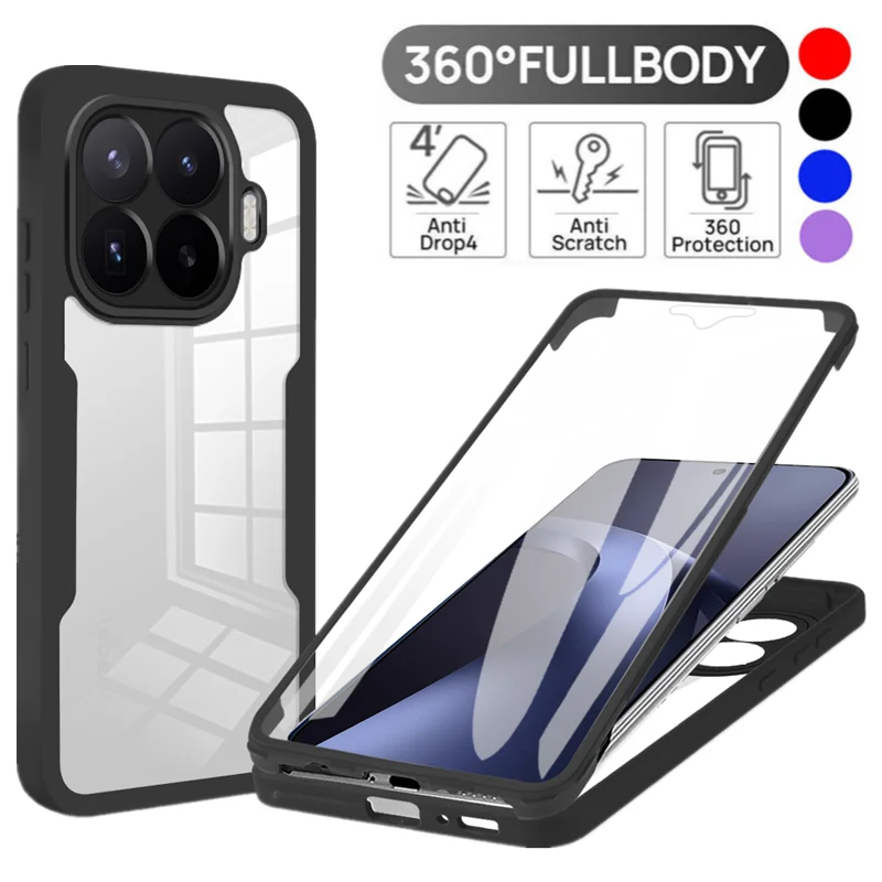 Vollständiger Körperschutz, stoßfeste Hülle für Xiaomi 17T Pro Mi 17T 5G, Schutzhülle, Displayschutzfolie, Fundas Coque