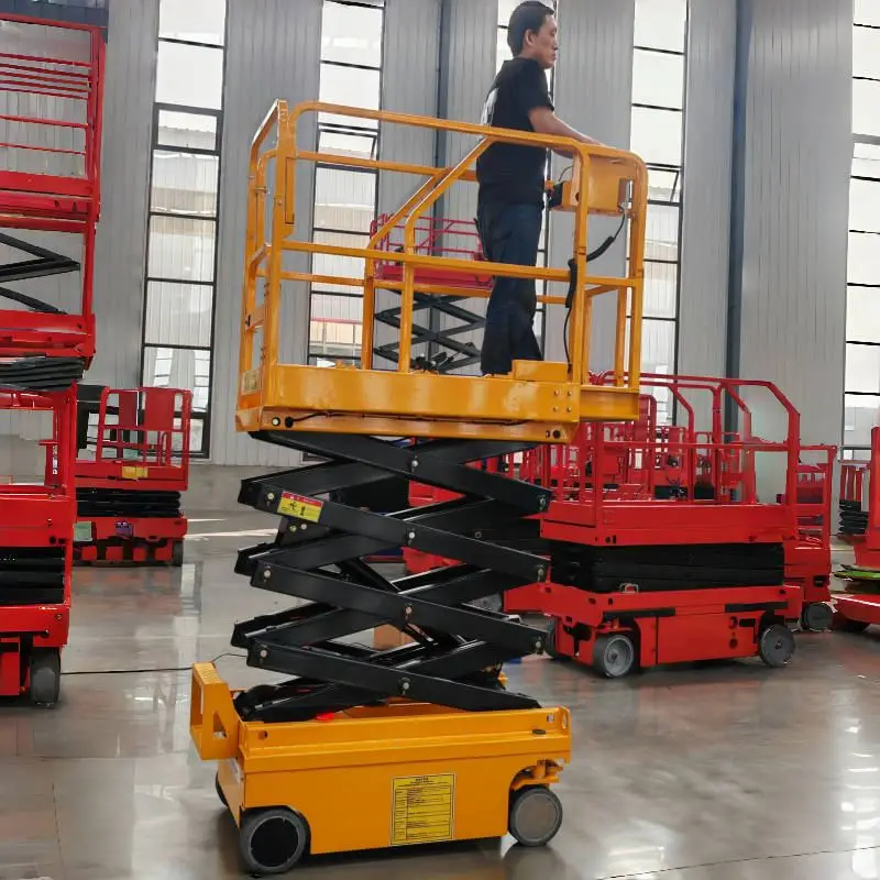 

Lifting Machinery 18m Scissor Platform Lift Mobile Elevating Work Platform Rough Terrain Scissor Lift For Outdoor Use