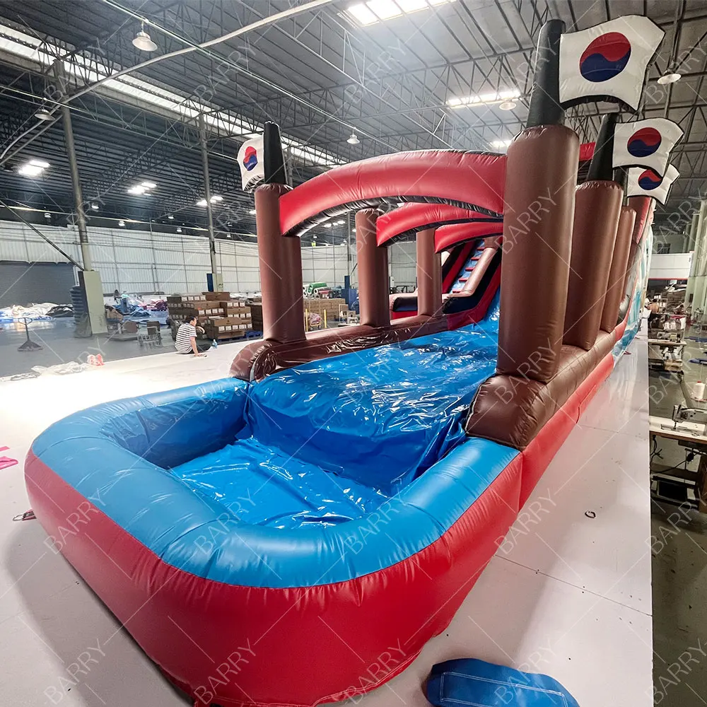 

Custom Outdoor Games Inflatable Pool Water Slide Giant Inflatable Slide for Kids Commercial Water Inflatable Slide for Adults