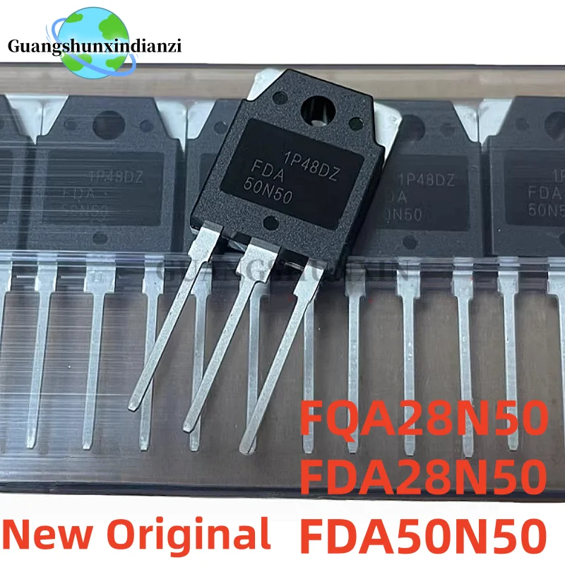 5PCS/Lot Original and Imported FQA28N50 FDA28N50 FDA50N50 TO-3P MOSFET Field effect transistor Best Quality In Stock