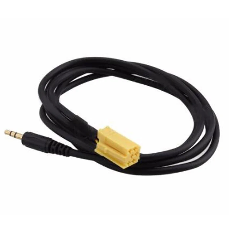 2024 Car Aux Stereo Audio Line Input Adapter Cable 3.5mm For IOS MP3+Removal Tool For For Fiat Grande Punto Alfa 3 Pin