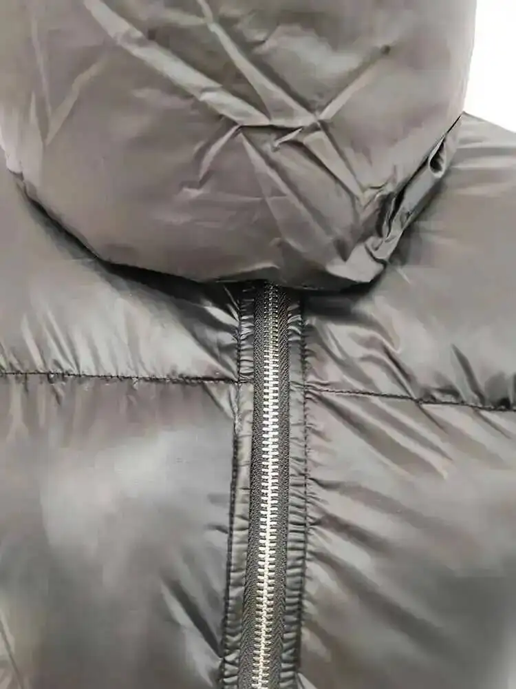 HKSH Autumn Winter New Men Tide Cotton Padded Jacket Scarf Collar Thick Long Sleeve Zipper Bread Chic Trendy RO Style Coat H2840