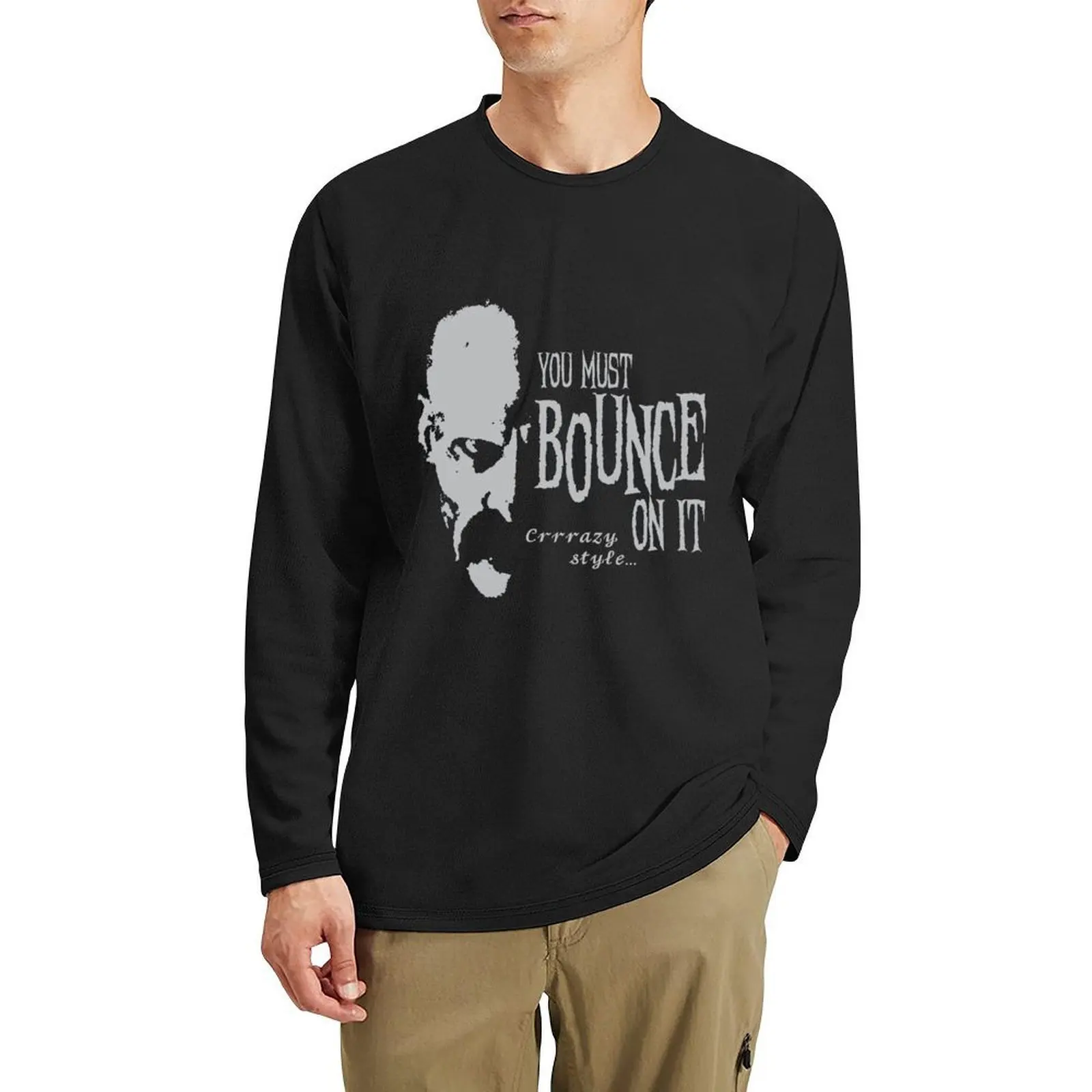Camiseta larga Count Orlok Nosferatu meme, camisetas de gran tamaño, camisetas personalizadas, camisetas pesadas para hombre