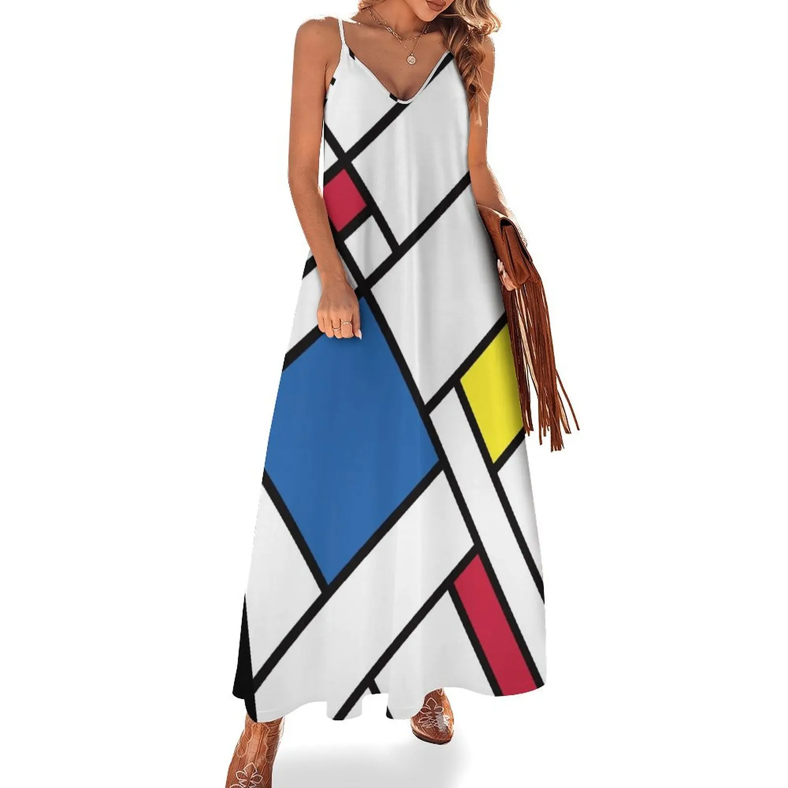 

Bauhaus Sleeveless Long Dress dresses for woman 2025 Woman dresses Evening dresses Cocktail of Dress