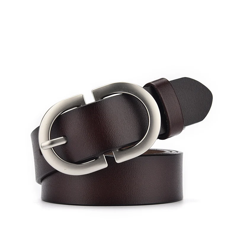 Luxury Belt For Women Pin Buckle Metal Adjustable High Quality Waistband Jeans Girl Fashion Lady Girdle Designer Trend Belts New