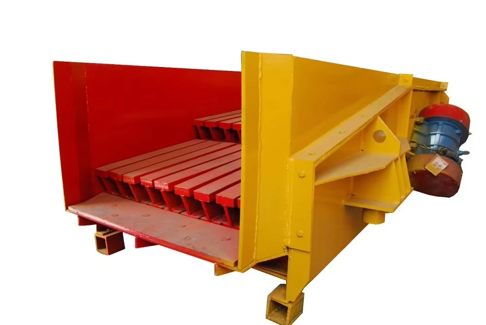 Mining Use Vibration Screening Feeder Competitive Electromechanic Vibrating Feeder Wear-resistant Gravel Rock Vibrating Feeders view 3