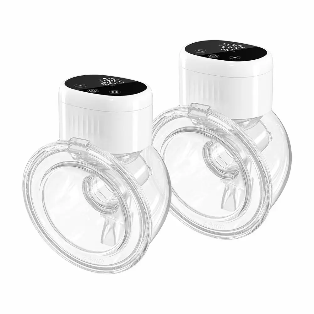 Wearable Breast Pump New Electric Breast Pump Hands-Free Breastfeeding Milk Collector BPA-Free