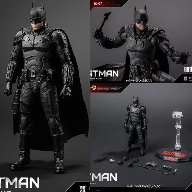 جديد Fondjoy تيار مستمر باتمان 1/9 عمل الشكل 2022 جديد باتمان نموذج ديلوكس طبعة عمل أرقام جمع الحلي الصبي هدايا عيد الميلاد #5
