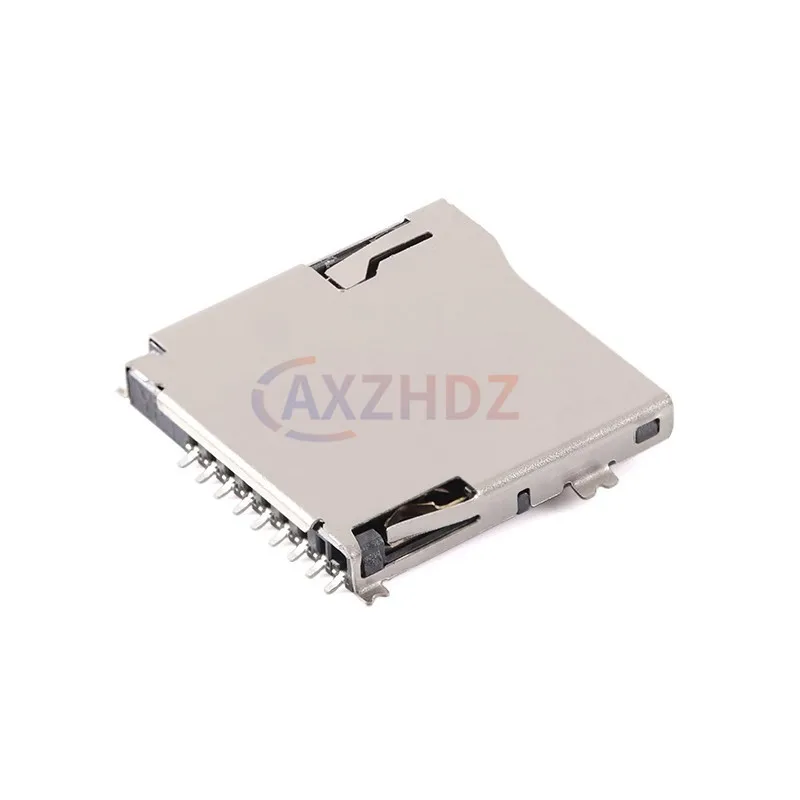 10-50PCS Micro SD Card 9Pin Slot Connectors, Size 14*15mm TF Card Deck, Fit For Phone, Tablet, Vehicle Navigation The pop-up