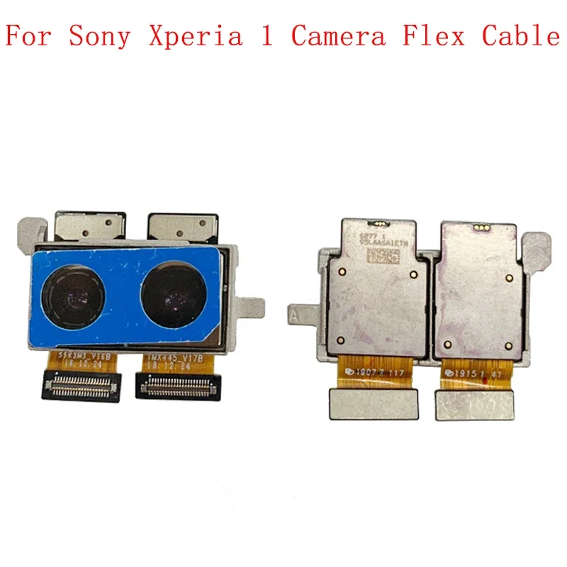 Rear Main Camera Flex Cable For Sony Xperia 1 J8110 J8170 J9110 XZ4 Back Big Camera Repair Parts