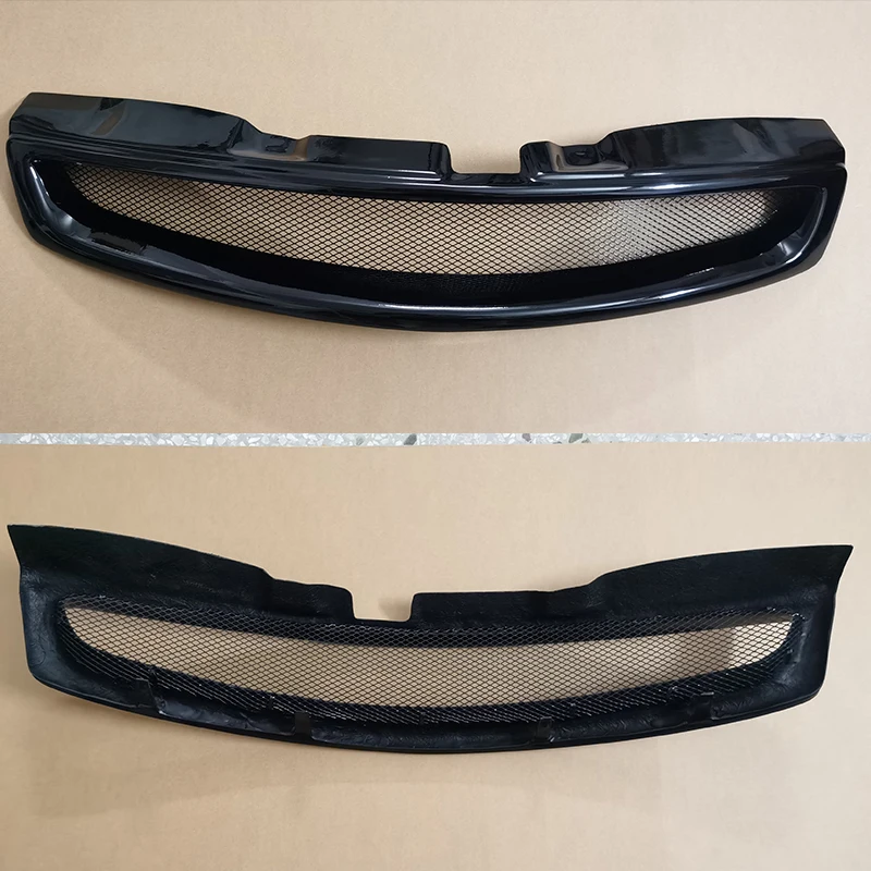 Per Infiniti G35 Nissan Skyline Coupe 2-Door 2003 -- 2007 anno Racing Grille Grill Body Kit accessori FRP nero opaco