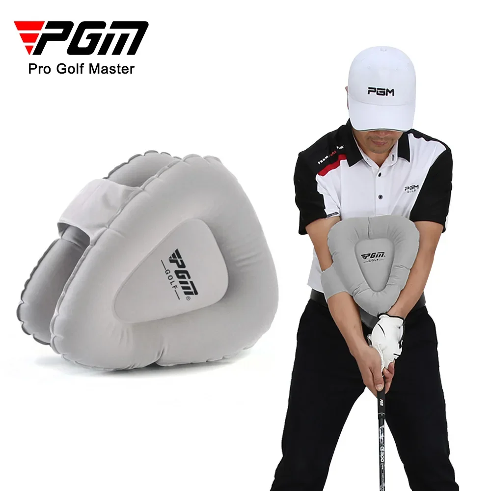 PGM Golf Posture Corrective Arm Action Golf Arm Corrector Golf Swing Trainer PVC Inflatable Posture for Golfer Gift JZQ001