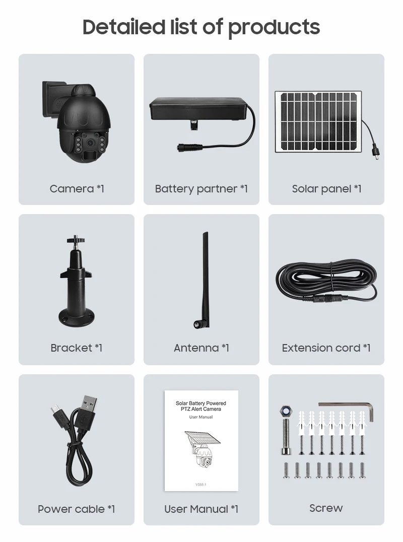 SECTEC 3MP 4Mp 4G GSM Telecamera solare in metallo Tuya HD 4MP PIR WIFI Pannello solare Batteria Wifi esterno 4G Telecamera IP PTZ 4G Telecamera solare
