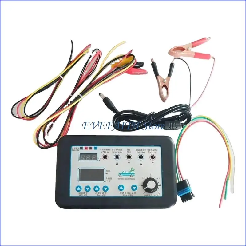 

124B Multifunction Car Idle Motor Diagnostic Device Precise Tester For Vehicle Repair Fuels Injector Actuator Troubleshooting