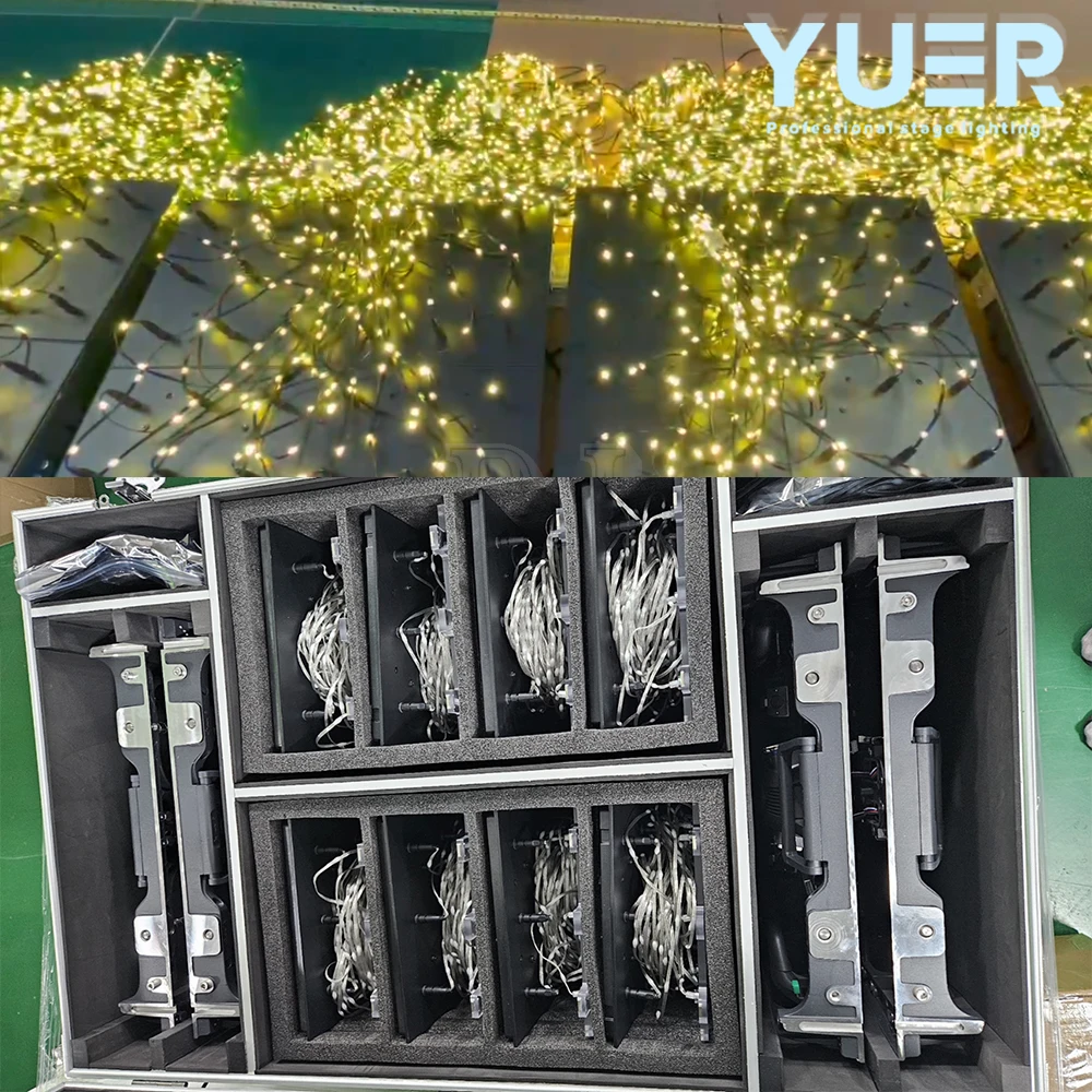 Magic 3D Matrix RGB Pixel Lighting Point Control, Effet DIY, Hall d'exposition, Grands événements, Spectacles lumineux, 3m, 4m, 5m