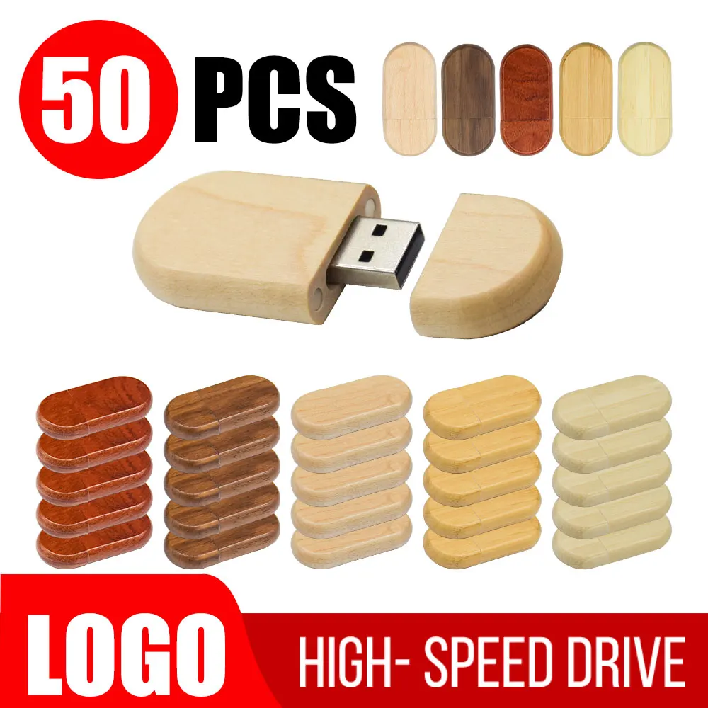 

50 шт./лот, высокоскоростной флэш-накопитель USB 2.0, деревянный флэш-накопитель, 4 ГБ, 8 ГБ, 16 ГБ, 32 ГБ, 64 ГБ, 128 ГБ, флэш-накопитель, свадебный подарок (бесплатный логотип)
