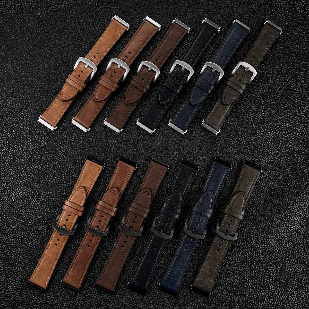 Leather Band For fitbit versa 4 band fitbit versa 3 2 Lite Men Watch Bracelet Strap For Fitbit Sense / Sense 2 Replacement Loop