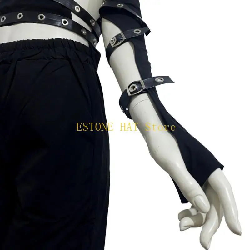 49MF 1Pair Phụ nữ tay áo Punk ARM