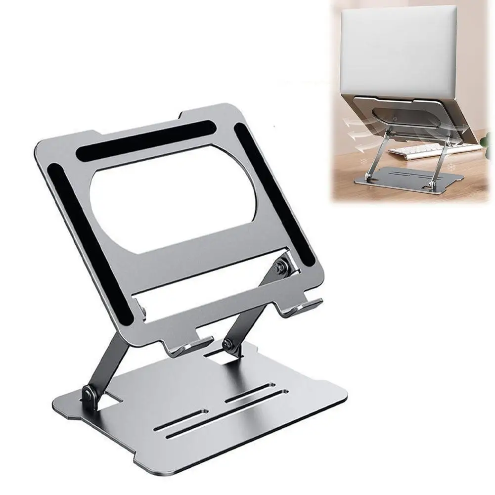 Laptop Convenient Foldable Multi-function Cooling Laptop Tablet Alloy Stand Laptop Convenient Stand Convenient Adjustable