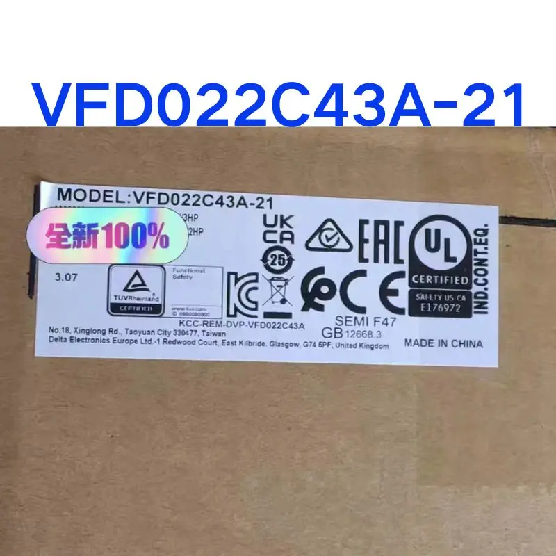 

Новый инвертор VFD022C43A-21 2,2 кВт, 380 В, быстрая доставка