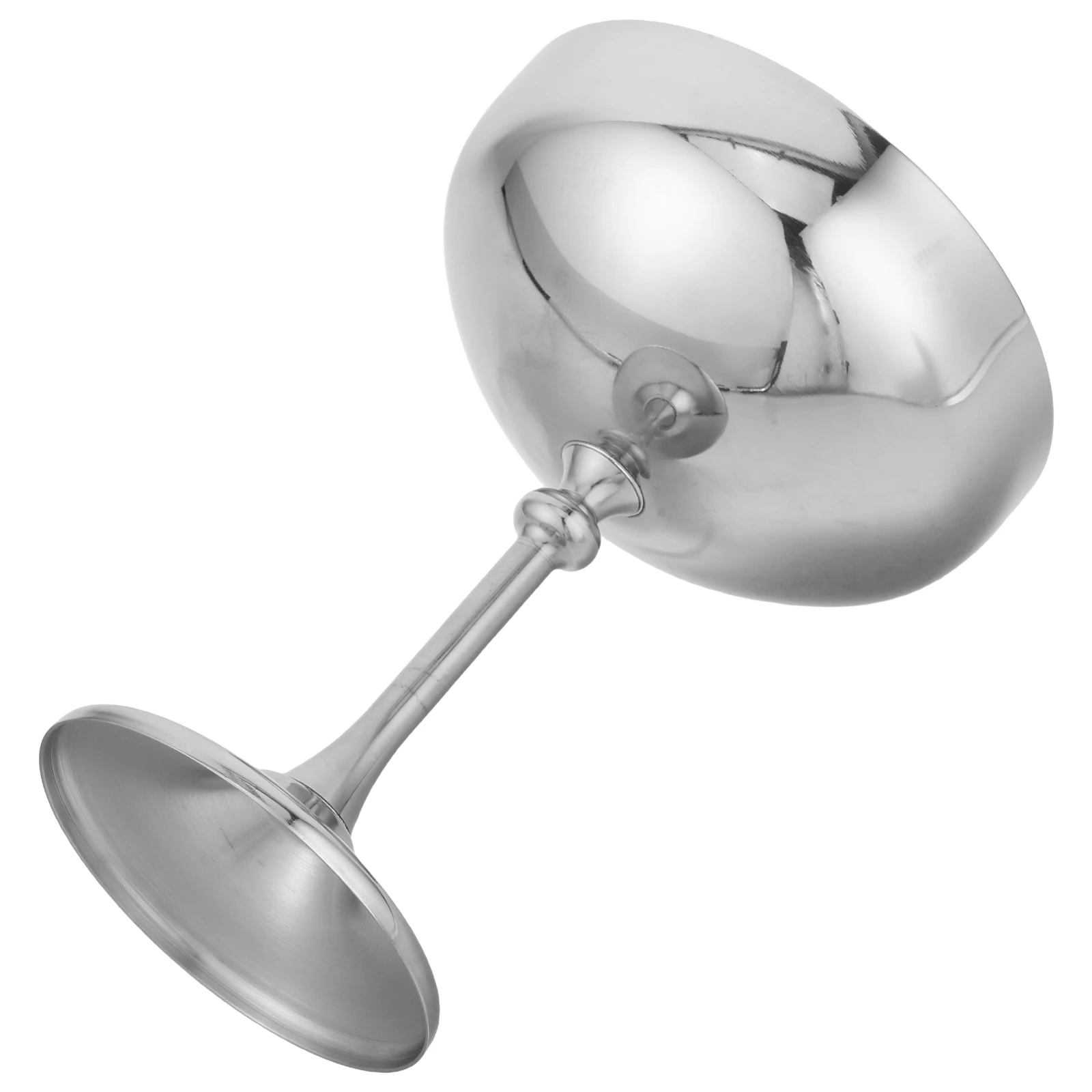 

Чашка для десерта из нержавеющей стали, мороженое на ножках, коктейль, мартини, стеклянный бар, серебряный вечерние кубок