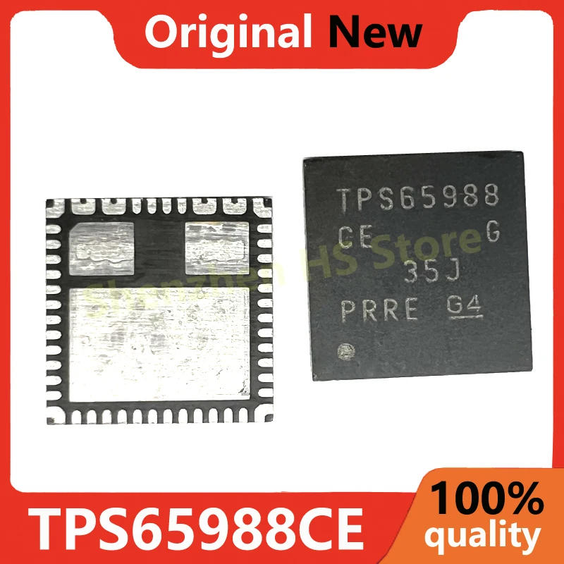 (1piece) 100% New TPS65988CERJTR TPS65988CE TPS65988 TPS65988-CE PTPS65988CE QFN-56 Chipset