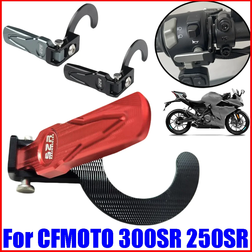 Motorcycle Accessories Horn Switch Button Shell Extender Extension Bracket For CFMOTO CF MOTO 250SR 300SR SR300 300 SR 250 SR