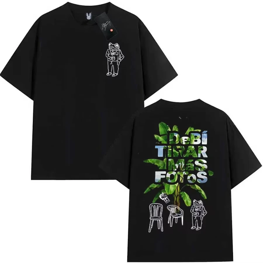 Tag T-shirt For Men Women Debi Tirar Mas Cotton T Shirts Oversized Ki