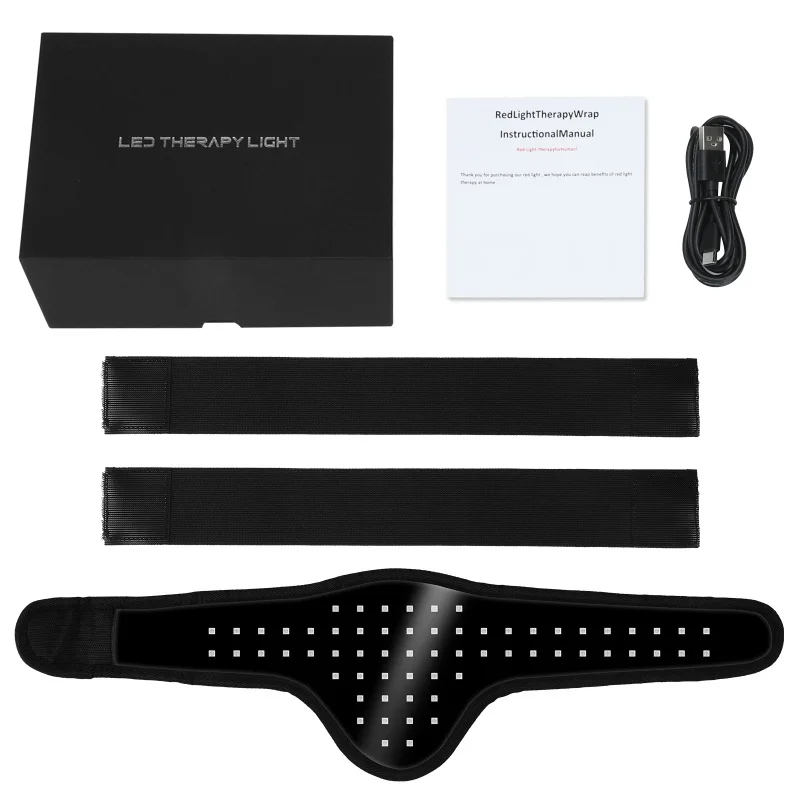 Wearable Body Wrap Red Light Therapy Pad Horse Dog Cat Led Infrared Red Light Therapy Belt for Pet