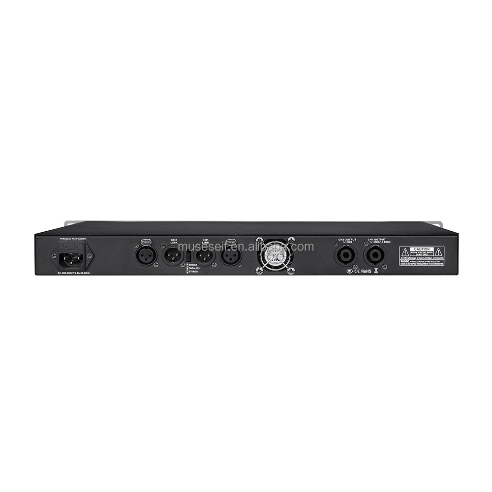 E/AM26 New High Quality 2 Channel 1U Stage Main Power Amplifier 600W*2 Power Amp Class d Audio Amplifiers