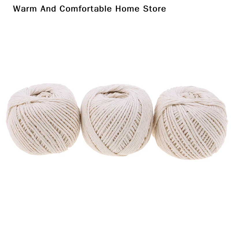 【SE】1 Roll 70M Cooking Tools Butcher's Cotton Twine Meat Prep Trussing Turkey Barbecue Strings Meat Sausage Tie Rope Cord