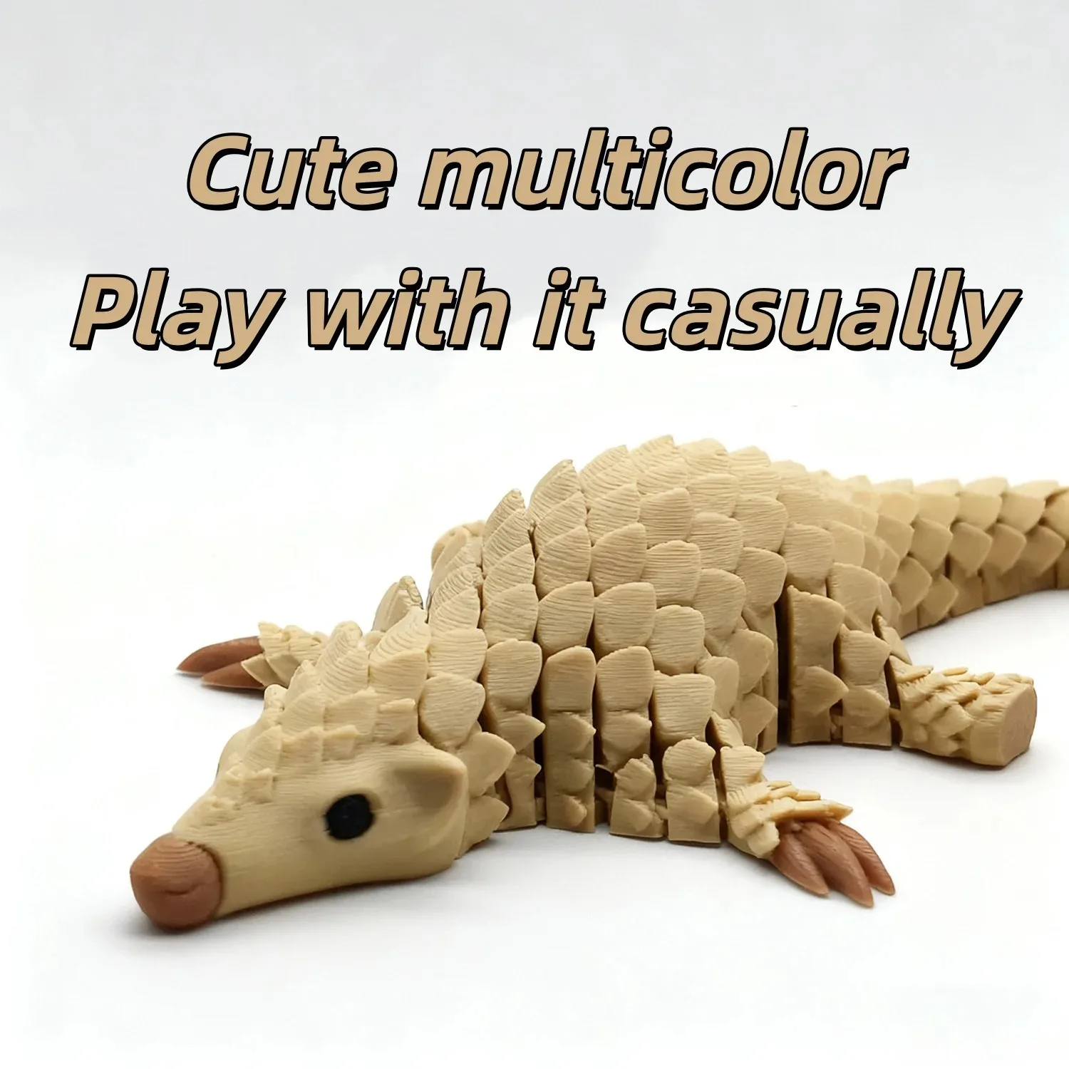 3D Printing Of Stress Relieving Pangolin Models Animal Joints Toys Decorations Ornaments Toys Gifts For Adults