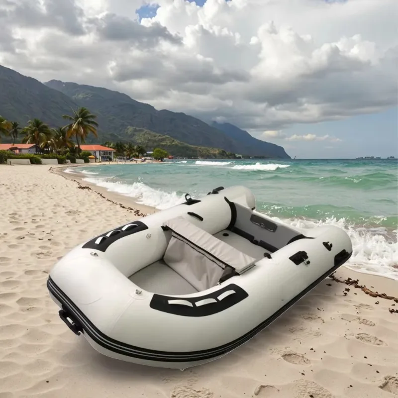 1-3 Person Inflatable Small Speed Boat for Fishing Lightweight Yacht