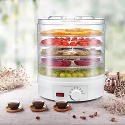 5-layer Household Dried Fruit Vegetable Meat Dryer Machine Food Dryer Machine for Beef Jerky Dehydrators Home Kitchen Utensils