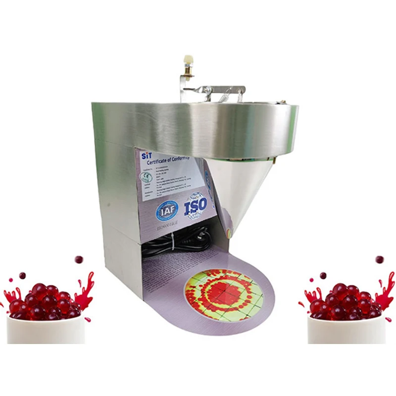 Máquina formadora de Boba de un solo cabezal de 220V, máquina para hacer perlas de té de la leche, máquina de perlas de tapioca, procesador de alimentos