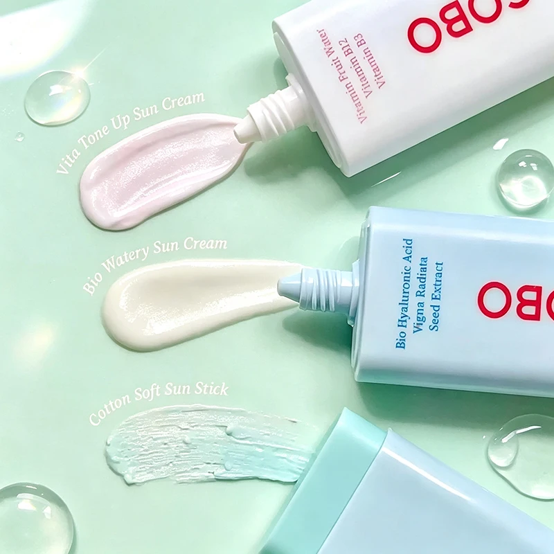 TOCOBO New Mini Key Chain Sunscreen SPF50+ PA++++ Fast Film Formation Refreshing Portable Lip Facial Mask Skin Care Products