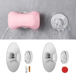 Wall-mounted Magnetic Soap Holder Stainless Steel Soap Dish Vacuum Suction Cup Soap Hanger for Kitchen, Bathroom, Toilet