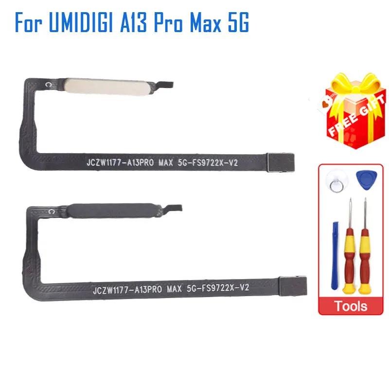 New Original Umidigi A13 Pro Max Fingerprint Button Sensor Cable Flex FPC Accessories For Umidigi A13 Pro Max 5G Smart Phone