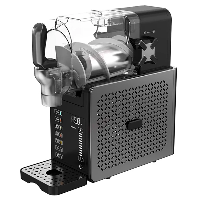 آلة Slushie، لا حاجة إلى ثلج، آلة Slushy للمنزل مع وظيفة التنظيف الذاتي، مجمدة احترافية