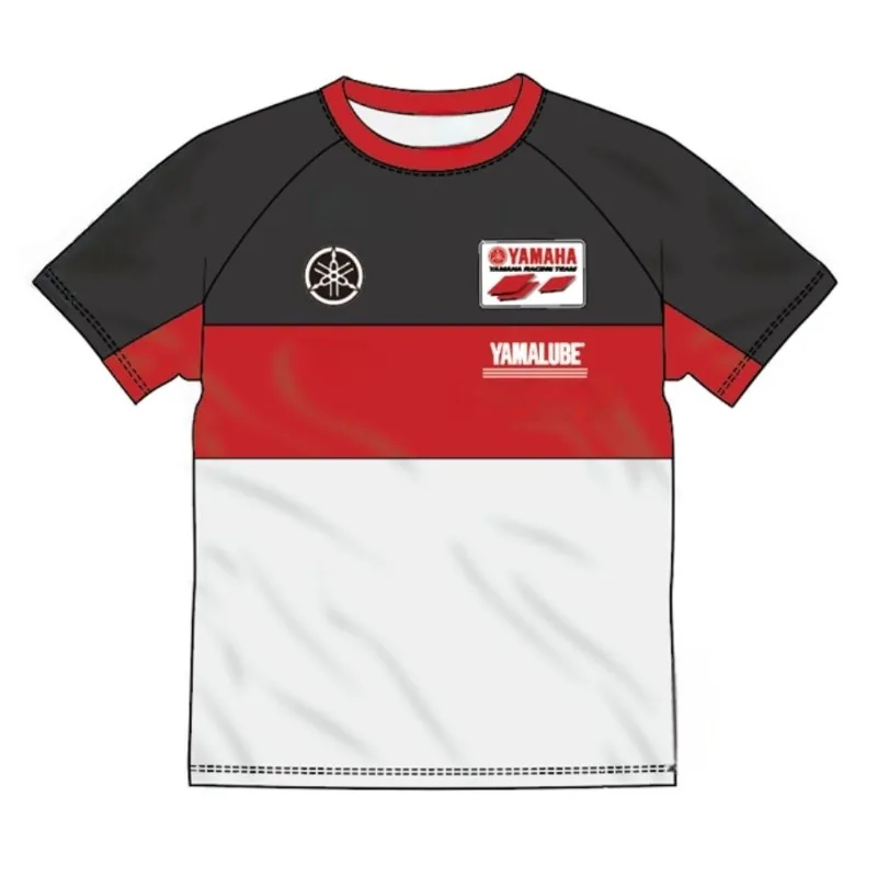 

Летняя горячая новинка: футболка Yamaha с принтом, короткий рукав, унисекс, модная спортивная одежда для мотоциклистов 2026 года
