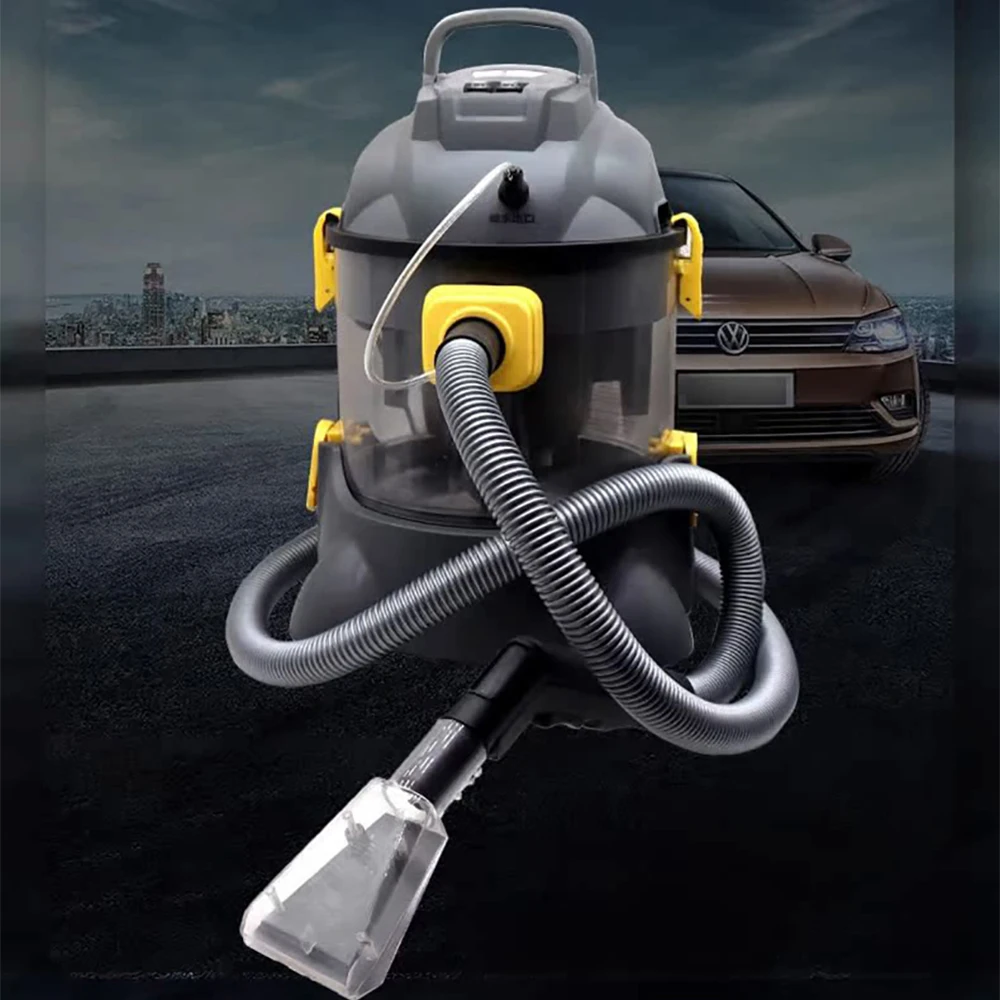 Professional Portable Six Cleaning Function In One Carpet Sofa Curtain Car Interior Mattress Vacuum Steam 1400W Cleaner Machine