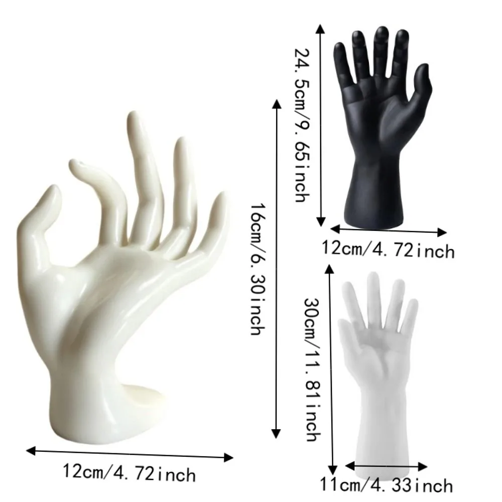 3D-gedrucktes Schmuckdisplay-Handmodell, eleganter, stabiler Armbandhalter, langlebiges, realistisches Schaufensterpuppen-Handmodell für den Heimgebrauch – Detail 1