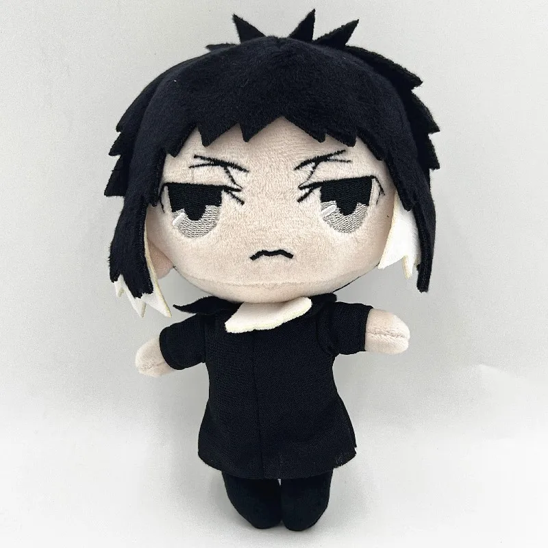 20cm Bungou Stray Dogs Plush Doll Edogawa Rampo Ryunosuke Akutagawa Nakahara Chuya Dostoyevsky Stuffed Anime Plushie Toys Gift