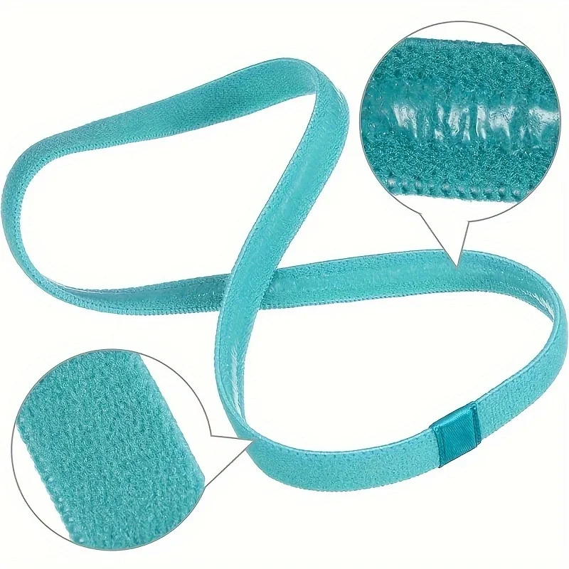Silikon Sport Stirnband Schweißband Haarband Fitness Übung Yoga Haarband Fußball Laufen Rutschfeste dehnbare Schweißbänder
