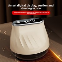 The New Hair Ball Trimmer Six-blade Blade Suction and Shaving Integrated Intelligent Digital Display Compact Ball Shaver Shaver