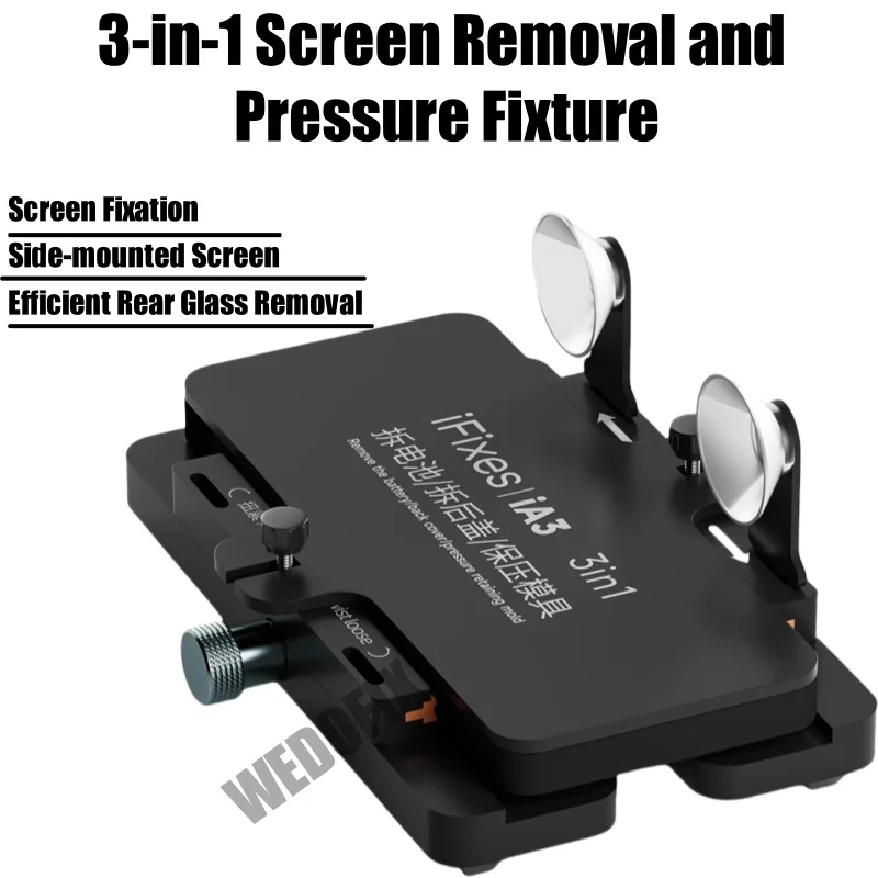 

Приспособление для удаления и давления экрана iFixes Держатель заднего стекла для ремонта ЖК-экрана