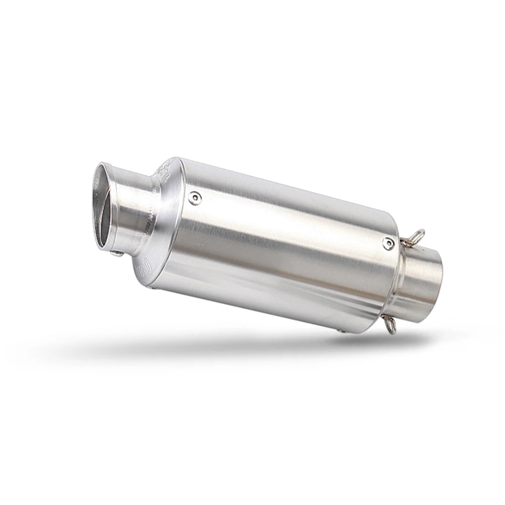 

Universal 51MM Motorcycle Exhaust Muffler Pipe Escape Moto for Leo kawasaki er6n sv650 Z800 R1 cb650f cb1000r cbr250r Duke